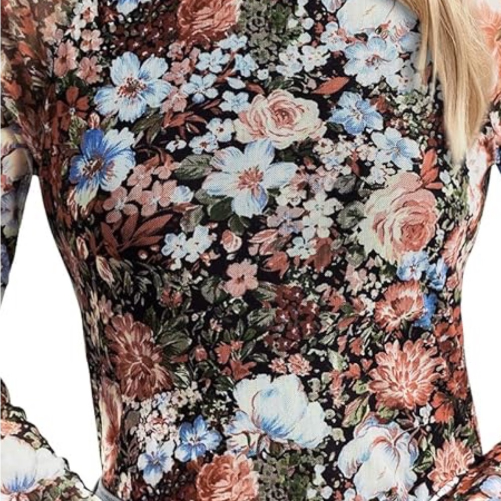 Sheer layering tops and floral - Picture 6 of 15